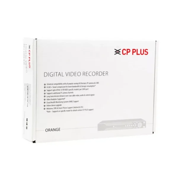 CP-Plus 16ch 2MP 1 SATA H.265 DVR (CP-UVR-1601E1-IC2)