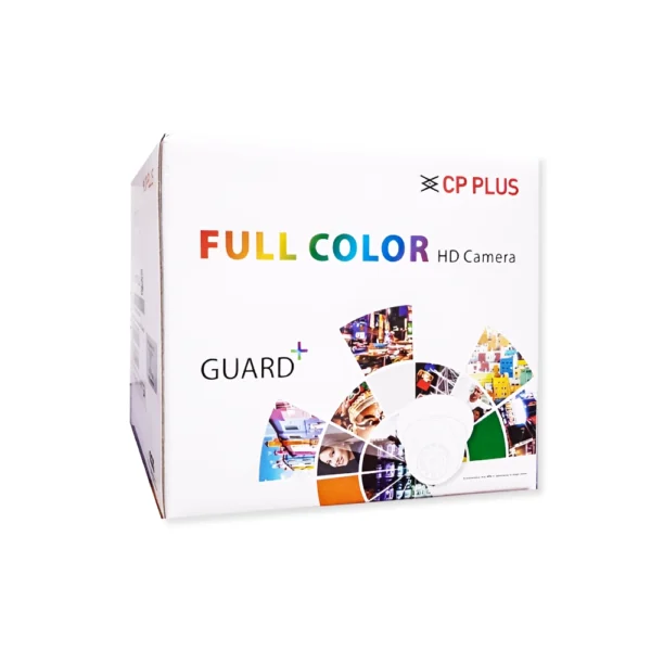 CP-Plus 2.4MP ColorVu HD Dome Camera 3.6mm With Audio (CP-GPC-DA24PL2C-SE)