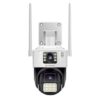 Secureye 4G IP PTZ Camera 2MP+2MP Defender Duo Alarm Pro Night Color Dual Lens With Two Way Audio