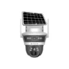 Secureye 4G IP PTZ 8 Camera Solar 3mp + 3mp With Night Color Vision Dual lens (2 Way Audio) SSDPTZ8