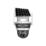 Secureye 4G IP PTZ 8 Camera Solar 3mp + 3mp With Night Color Vision Dual lens (2 Way Audio) SSDPTZ8