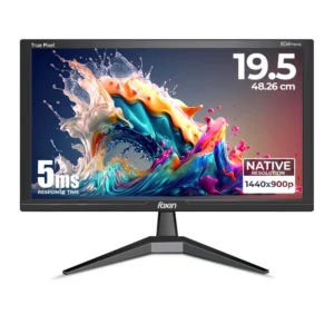 Foxin LED Monitor 20" HD 60Hz with HDMI | VGA (FM1950)