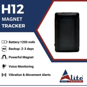Alite Magnet Based GPS Tracker 1200 mAh (H12) (GPS Device+SIM+1 Year Subscription)