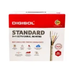Digisol 3+1 Standard CCTV Cable 90m